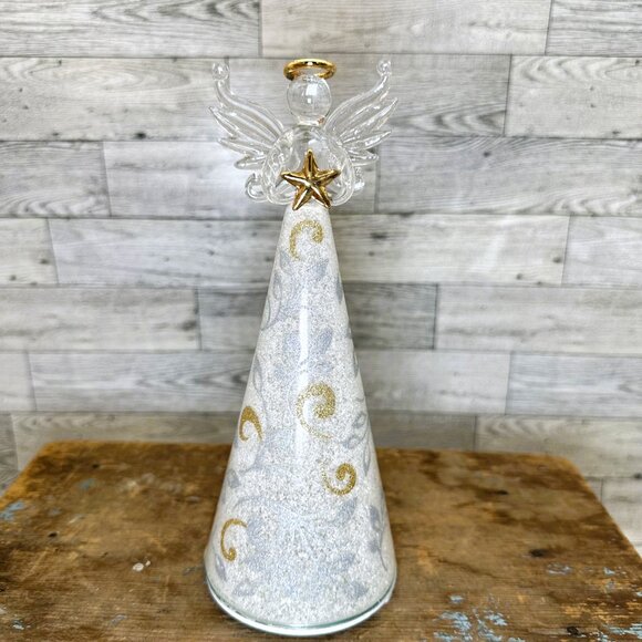 Lenox Other - Lenox Merry and Magical 8" Tall  Color Changing Angel Lit Figurine